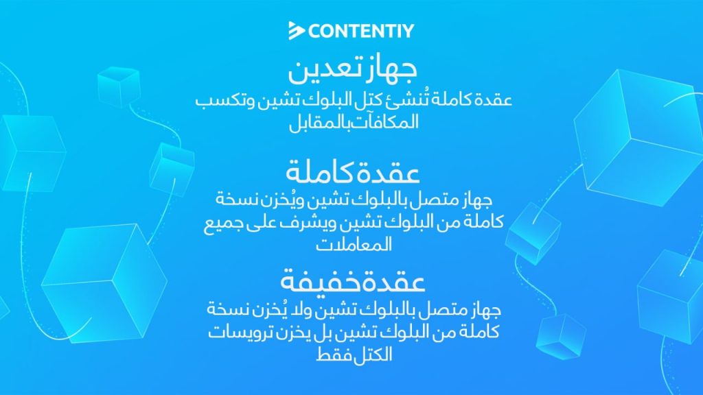 ما هي العُقدة في البلوك تشين