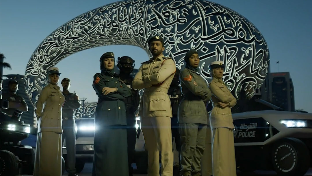 Dubai Police Wins Hamdan Flag Award 2024