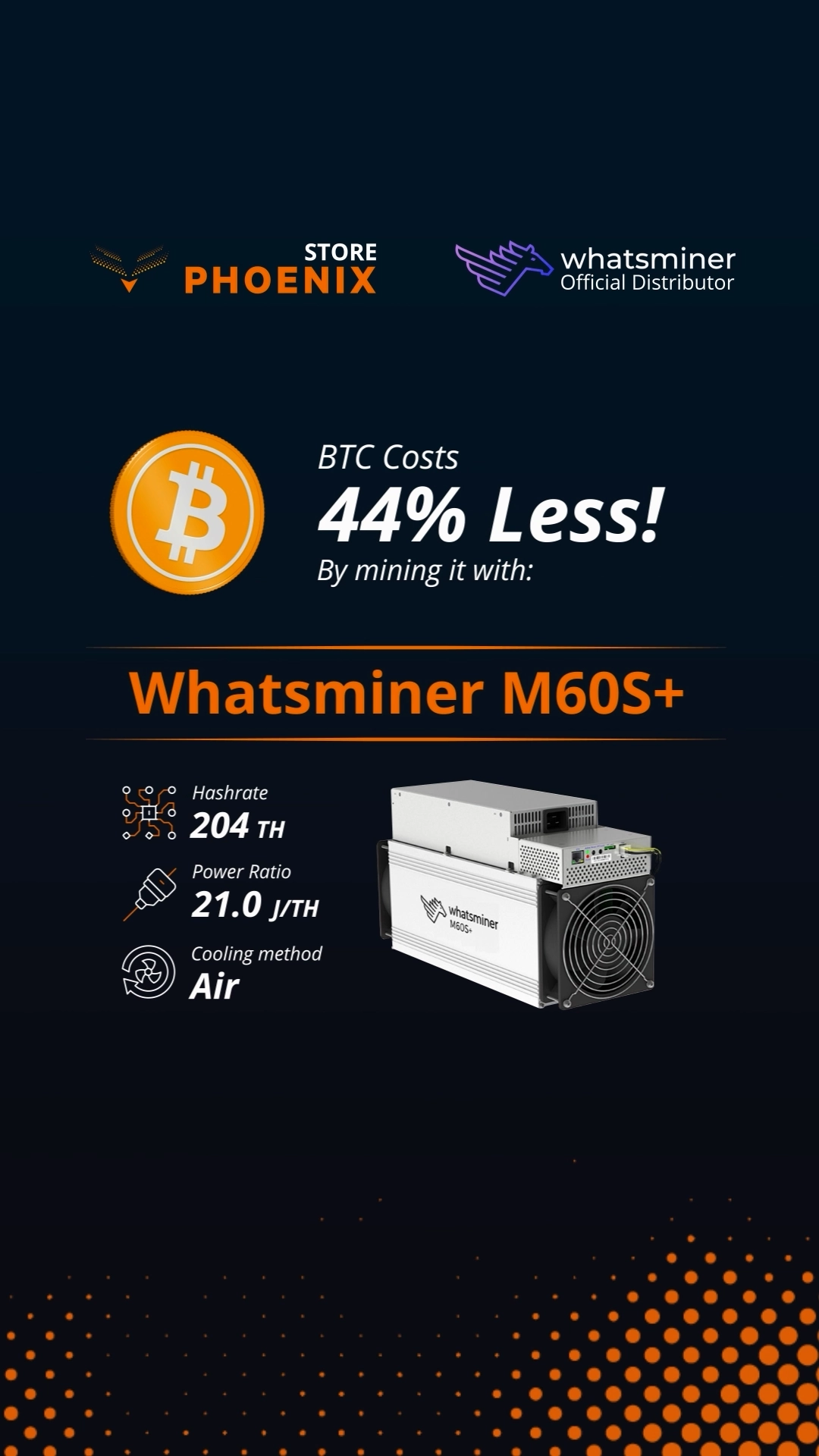Promotion Whatsminer M60S+