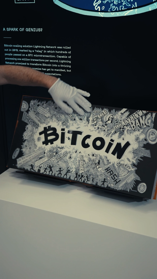 Bitcoin history book
